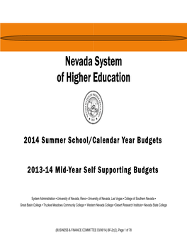 Nevada System of Higher Education