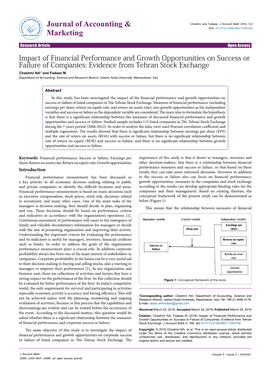 Impact of Financial Performance and Growth Opportunities on Success Or