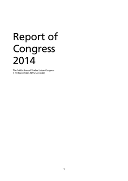 TUC Report of Congress 2014 370.46 KB