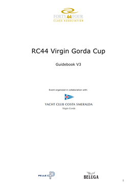 Virgin Gorda Cup Guidebook