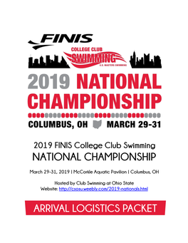 2019 FINIS College Club Swimming NATIONAL CHAMPIONSHIP