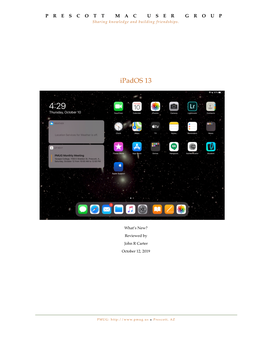 Ipados 13 Review by John Carter