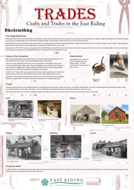 The Village Blacksmith History of the Horseshoe Hipposandals Forges