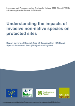 Understanding the Impacts of Invasive Non-Native Species on Protected Sites