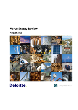 Verve Energy Review August 2009