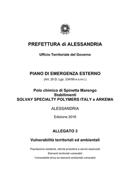 PREFETTURA Di ALESSANDRIA