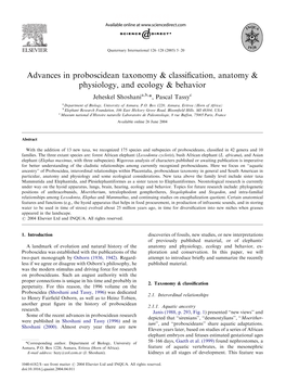 Advances in Proboscidean Taxonomy & Classification, Anatomy