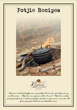 Potjie Recipes