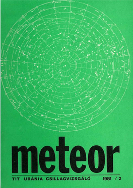 Meteor 11. Évf. 2. Sz. (1981.)