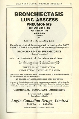 BRONCHIECTASIS LUNG ABSCESS PNEUMONIAS BRONCHITIS POST OPERATIVE COUGH- CROUP Etc