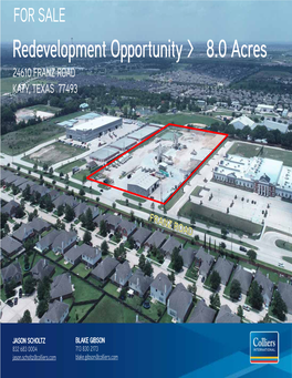 Redevelopment Opportunity &gt; ±8.0 Acres