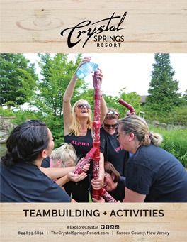 Teambuilding + Activities