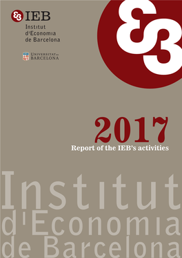 Report of the IEB's Activities