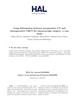 Lung-Deformation-Preoperative