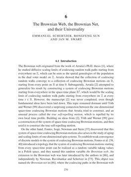 The Brownian Web, the Brownian Net, and Their Universality