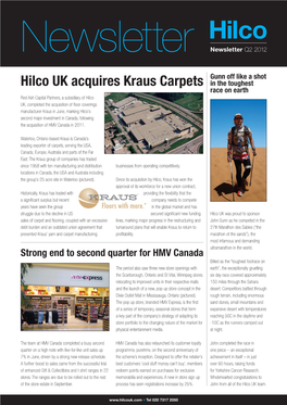 Hilco UK Acquires Kraus Carpets