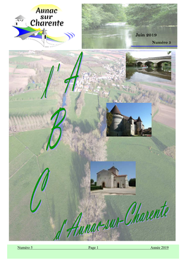 ABC Aunac Sur Charente Juin 2019