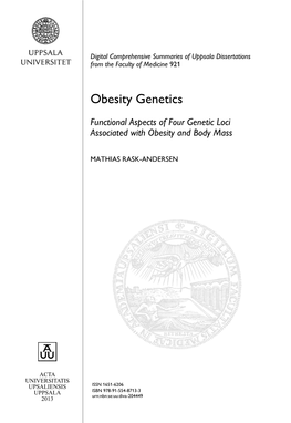 Obesity Genetics