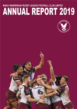 2019 Manly-Warringah Rugby League Football Club Limited Annual Report 2019