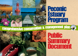 Peconic Estuary Program Comprehensive Conservation