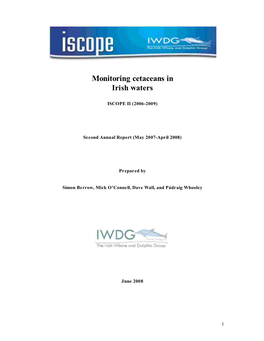 ISCOPE II Second Annual Report