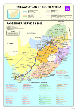 Passenger Services 2009 Railway Atlas of South