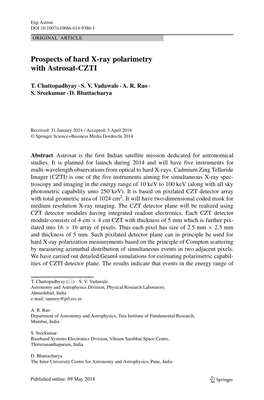 Prospects of Hard X-Ray Polarimetry with Astrosat-CZTI