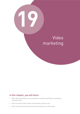 Video Marketing