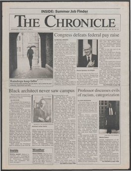 The Chronicle Wednesday