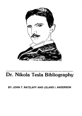 Dr. Nikola Tesla Bibliography