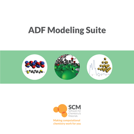 ADF Modeling Suite