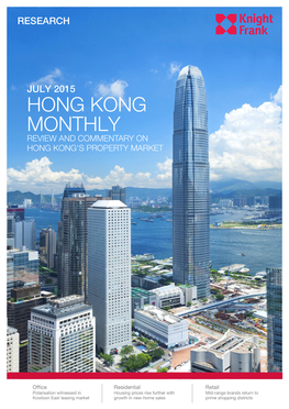 Hong Kong Monthly Research