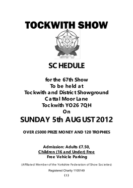 Tockwith 2012 Schedule 220512 Edition.Pub