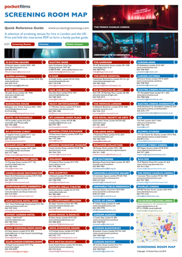 Screening Room Map