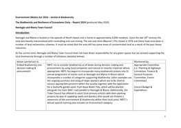 Environment (Wales) Act 2016 – Section 6 Biodiversity The