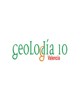 Geología Del Parque Geológico De Chera