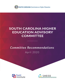 South Carolina Higher Education Advisory Committee