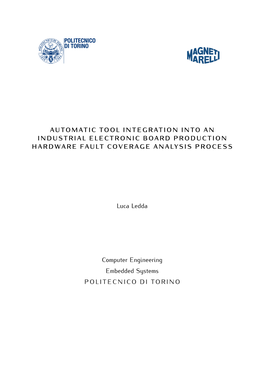 Test Coverage Document Aiming to Break Down, Where Possible, Timing and Human Error Barriers