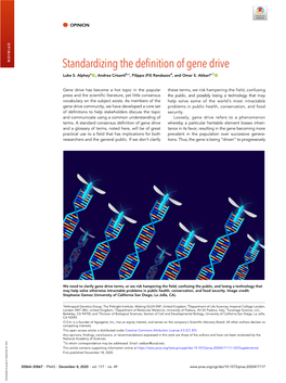 A Gene Drive