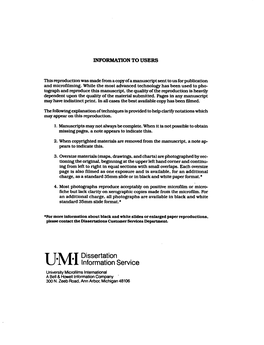 Umidissertation Information Service