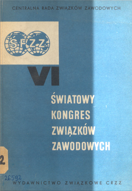 26592 Kpip VI Światowy Kongres Związków Zawodowych.Pdf