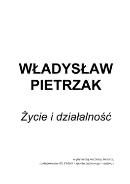 Władysław Pietrzak