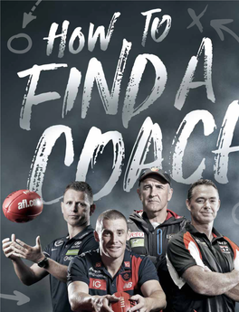 Afl Record How to Find a Coach