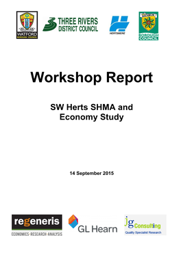 SW Herts SHMA and Economy Study Workshop Report