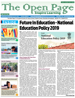 National Education Policy 2019