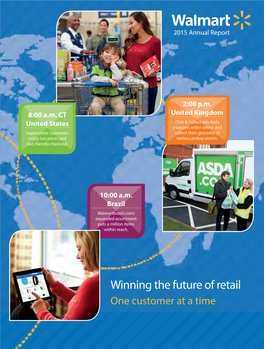 Annual Report China with 24 New Stores in FY 15, Walmart Customers Have More Access to Quality Food They Can Trust