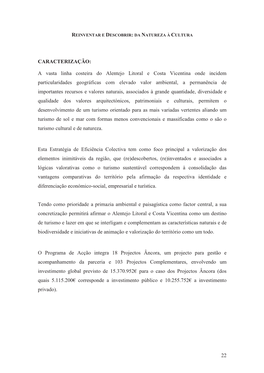 A Vasta Linha Costeira Do Alentejo Litoral E Costa Vicentina Onde Incidem Particularidades Geográficas