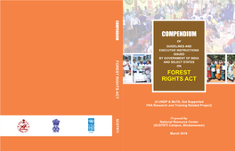 2.2 Scheduled Tribes and Other Traditional Forest Dwellers (Recognition of Forest Rights) Amendment Rules, 2012