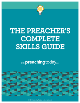 The Preacher's Complete Skills Guide