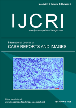 Ijcri 201303Ab Full Issue.Pdf